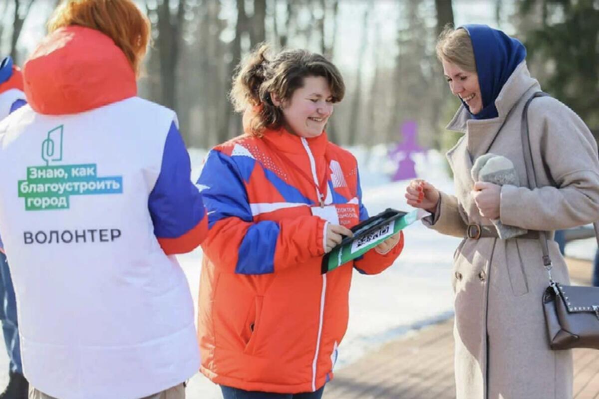 В Курской области более 400 волонтёров помогут голосовать за объекты благоустройства