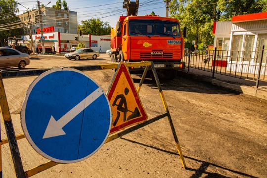 В Курской области применят новую технологию ремонта участков дорожного полотна