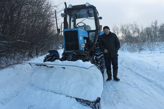 От снежного плена спасение