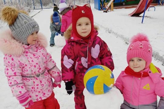 В гостях у Снеговика