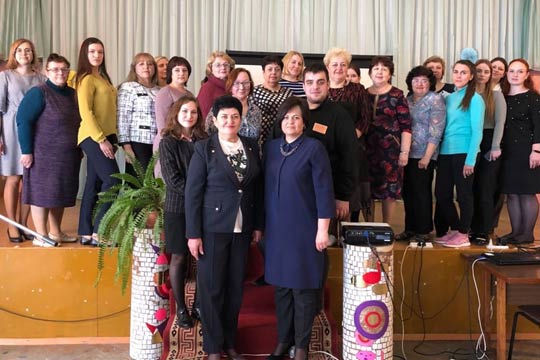 Ольга Германова встретилась с педагогическими коллективами