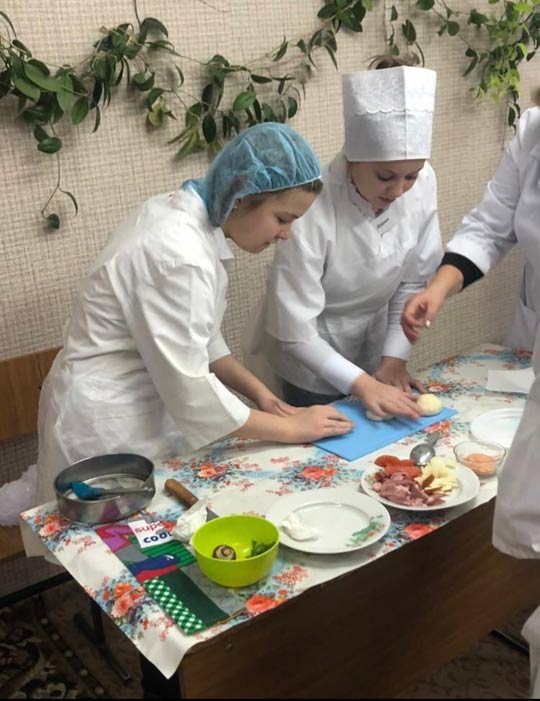 Познакомились с профессией повара