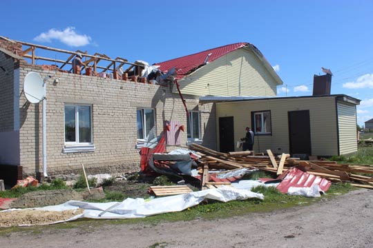 Устраняем последствия непогоды