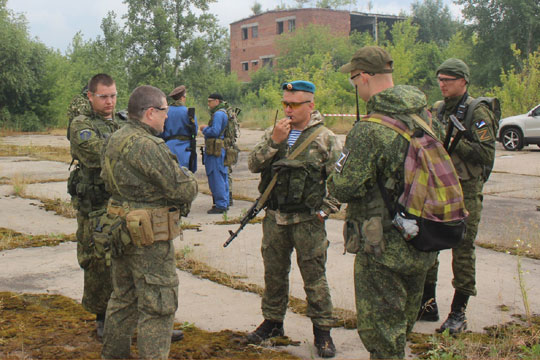 Как наши с русскими играли…
