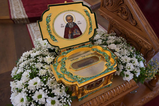 Мощи преподобного Сергия Радонежского доставят в Курск