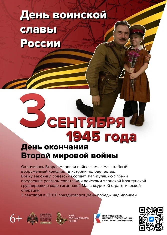 Памятная дата. День воинской славы России.