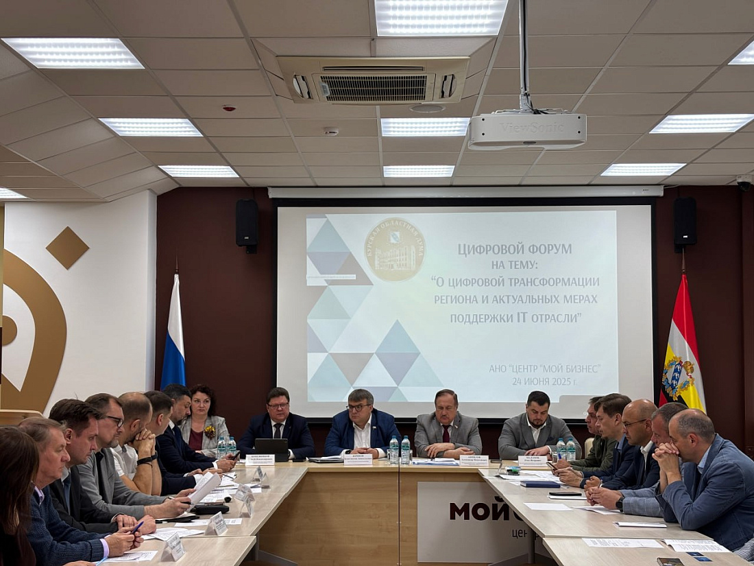 В Курске обсудили цифровое развитие региона и поддержку ИТ-отрасли