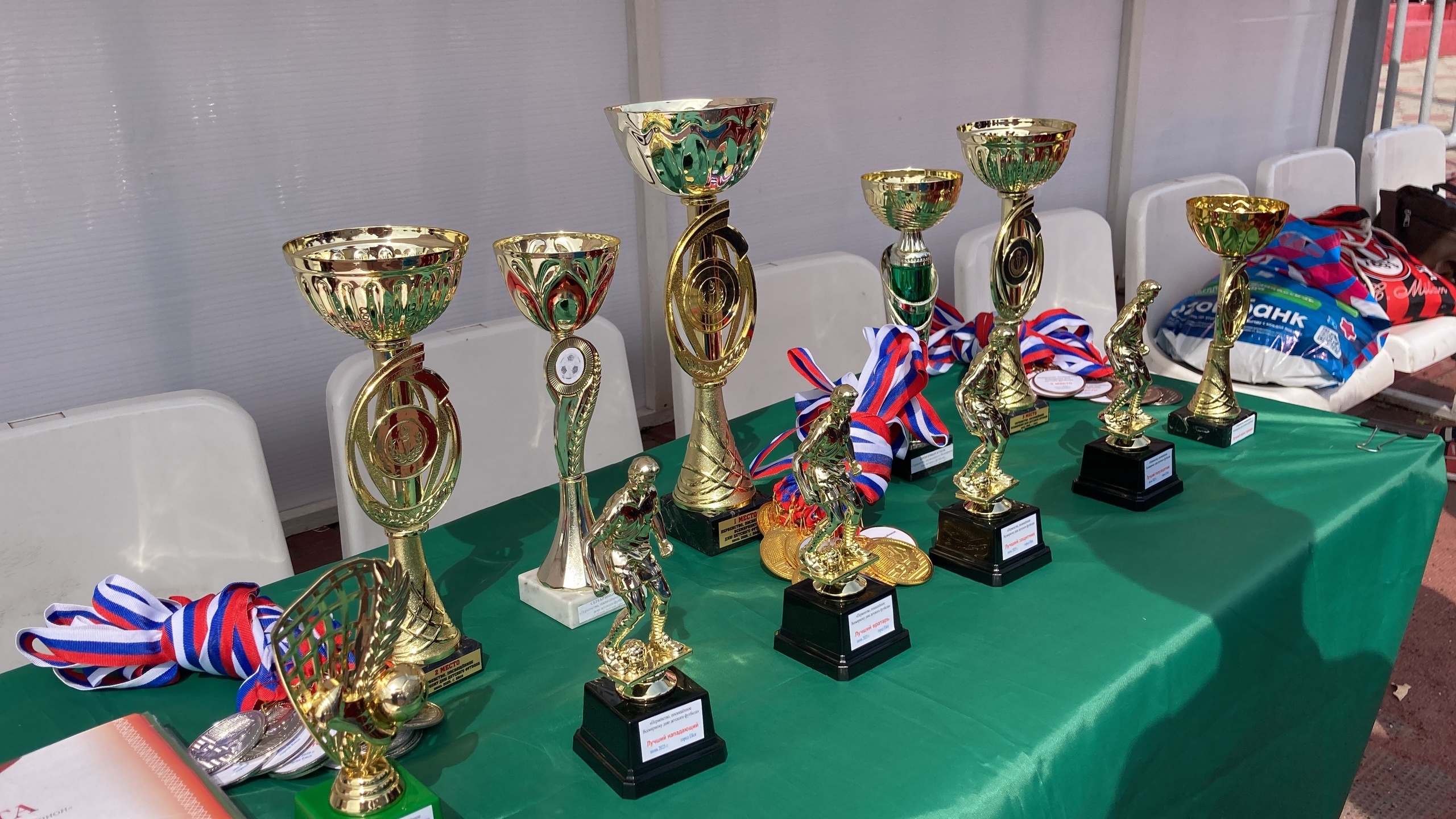 Олимп Полянское: юные чемпионы